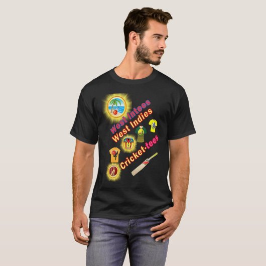 West Indies Cricket Tees TEES TOTES & PILLOWS teas (Voorkant volledig)
