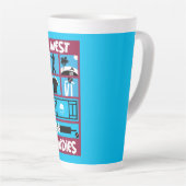West Indies Cricket Test Cricket Spelers Latte Mok (Rechterhoek)