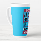 West Indies Cricket Test Cricket Spelers Latte Mok (Linkerhoek)