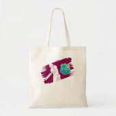 West Indies Flag West Indies Cricket Fan Player Co Tote Bag (Voorkant)