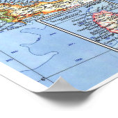 " West Indies : gedetailleerde kaart 1962 ... Poster (Hoek)