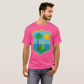 West Indies Windies Cricket Fans T-shirt (Voorkant volledig)
