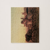 West, Indische Buffalo Hunt door Charles Wimar Legpuzzel (Verticaal)