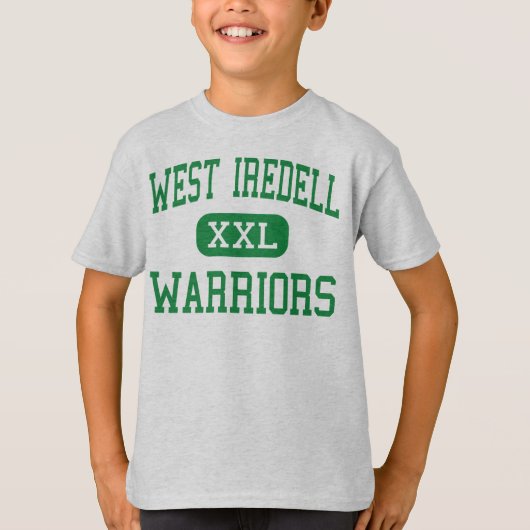 West Iredell - Warriors - High - Statesville T-shirt (Voorkant)