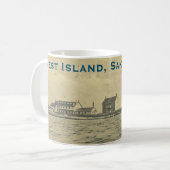  West Island, Sakonnet - Kleine Compton, RI Koffiemok (Voorkant links)