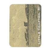 West Island, Sakonnet - Kleine Compton, RI Magneet (Verticaal)