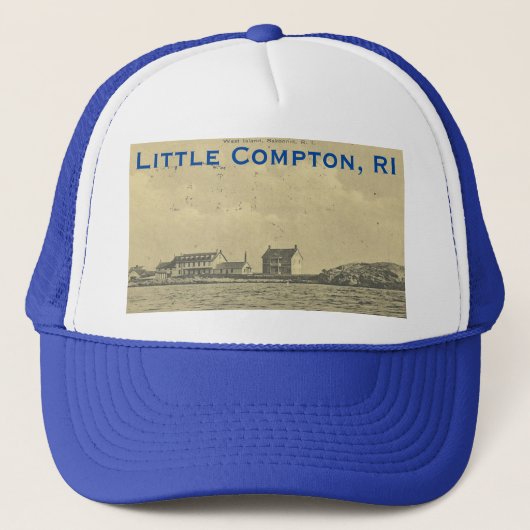 West Island, Sakonnet - Kleine Compton, RI Trucker Pet (Voorkant)