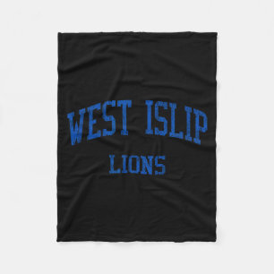 West Islip High School Hs West Islip Ny Vintage Sr Fleece Deken