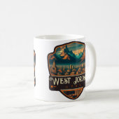 West Jordan, Utah | Antiek Koffiemok (Voorkant rechts)
