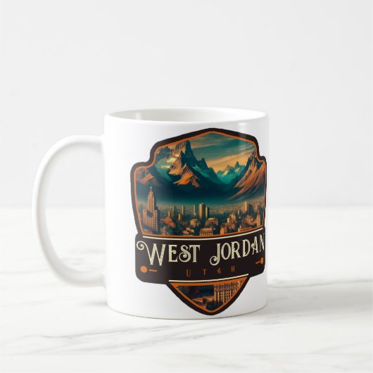 West Jordan, Utah | Antiek Koffiemok (Links)