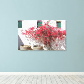 West-Kaapse wijngaard landschap canvasprint Canvas Afdruk (Insitu (Houten vloer))
