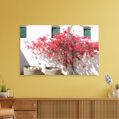 West-Kaapse wijngaard landschap canvasprint Canvas Afdruk (Insitu (Woonkamer))