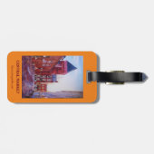 West King St. en Central Market Luggage purse labe Bagagelabel (Achterkant horizontaal)