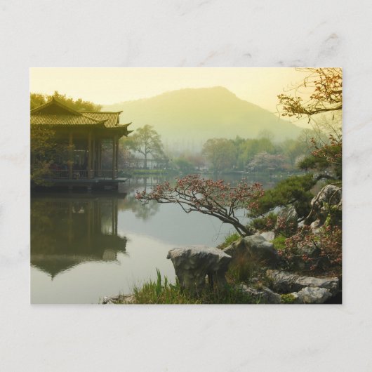 West Lake, China Briefkaart (Voorkant)