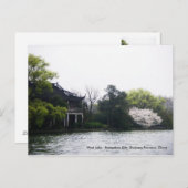 West Lake, Hangzhou, Zhejiang, China Briefkaart (Voorkant / Achterkant)