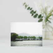 West Lake, Hangzhou, Zhejiang, China Briefkaart (Staand voorkant)