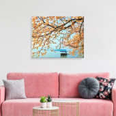 West Lake in Hangzhou, China Stretched Canvas Pri Afdruk (Insitu (Woonkamer))