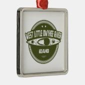 West Little Owyhee River Idaho Kayaking Metalen Ornament (Rechts)