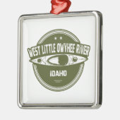 West Little Owyhee River Idaho Kayaking Metalen Ornament (Links)