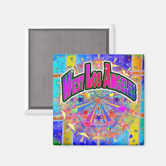 West Los Angeles Cosmic Unity Magnet (Voorkant / Achterkant)