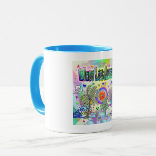 West Los Angeles Deep Dream Mok (Voorkant links)