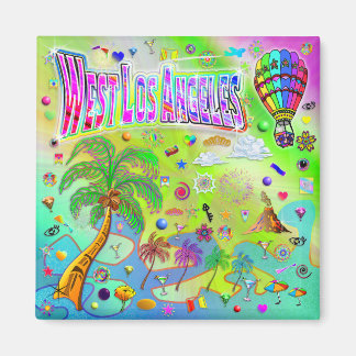West Los Angeles Tijdloze Melodie Magnet