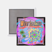 West Los Angeles True Progress Magnet (Voorkant / Achterkant)