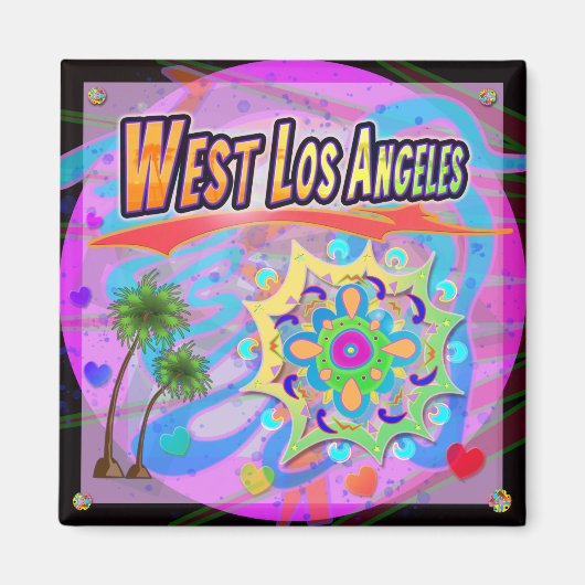 West Los Angeles True Progress Magnet (Voorkant)