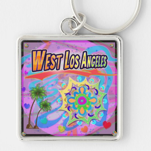 West Los Angeles True Progress Sleutelhanger (Voorkant)