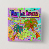 West Los Angeles Vacation Target Button (Voorkant)