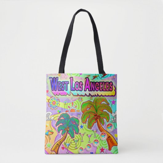 West Los Angeles Vakantie Target Tote Tas (Voorkant)