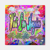 West Los Angeles Vista Express-magneet Magneet (Voorkant)