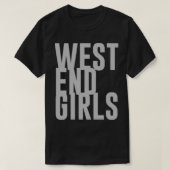 West-meisjes Silver Classic T-Shirt (Design voorkant)