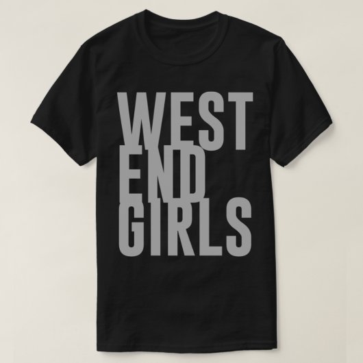 West-meisjes Silver Classic T-Shirt (Design voorkant)