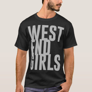 West-meisjes Silver Classic T-Shirt