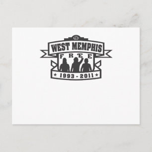 West Memphis Drie Briefkaart