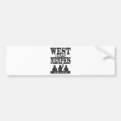 West Memphis Drie Bumpersticker (Voorkant)