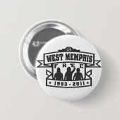West Memphis Drie Ronde Button 5,7 Cm (Voorkant /achterkant)