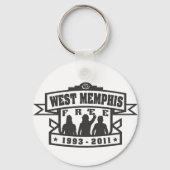 West Memphis Drie Sleutelhanger (Voorkant)