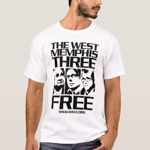 West Memphis Three. Vrij. Licht T-shirt