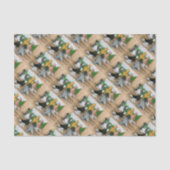 West of England Tumbler Pigeons Tissuepapier (Voorkant)