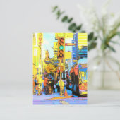 West on Wilshire - Briefkaart (Staand voorkant)