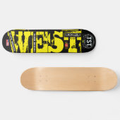WEST ONE Skateboard (Horizontaal)