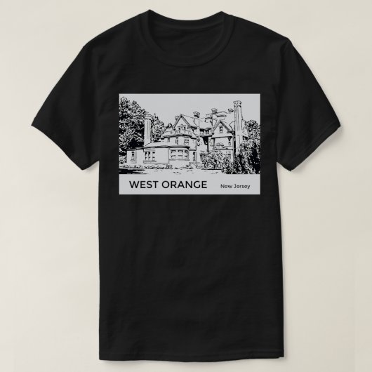 West Oranje New Jersey T-shirt (Design voorkant)