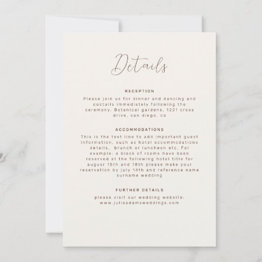 West Pacific Variant Ovaal Classic Mandala Huwelij Kaart (Achterkant)