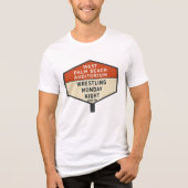 West Palm Beach Auditorium Marquee Wrestling Shirt (Voorkant)