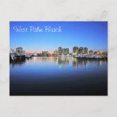 West Palm Beach Blues Briefkaart (Voorkant)