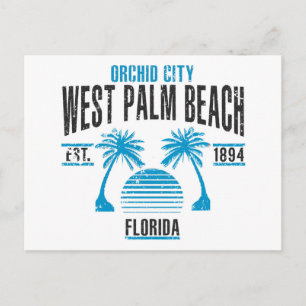 West Palm Beach Briefkaart