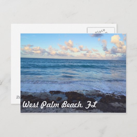 West Palm Beach Briefkaart (Voorkant / Achterkant)