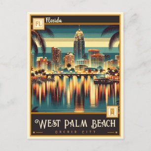 West Palm Beach, Florida    Briefkaart